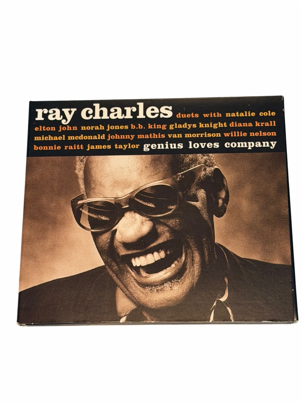 Ray Charles Genius Loves Company CD Duets Album Norah Jones Elton John